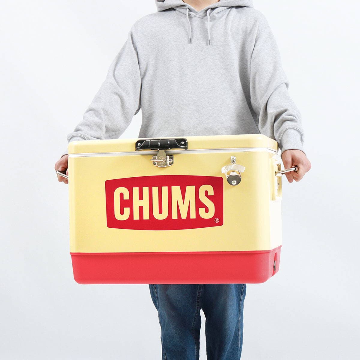 日本正規品】CHUMS チャムス CHUMS Steel Cooler Box 54L クーラーボックス CH62-1802 ｜【正規販売店】カバン・小物の専門店のギャレリアモール