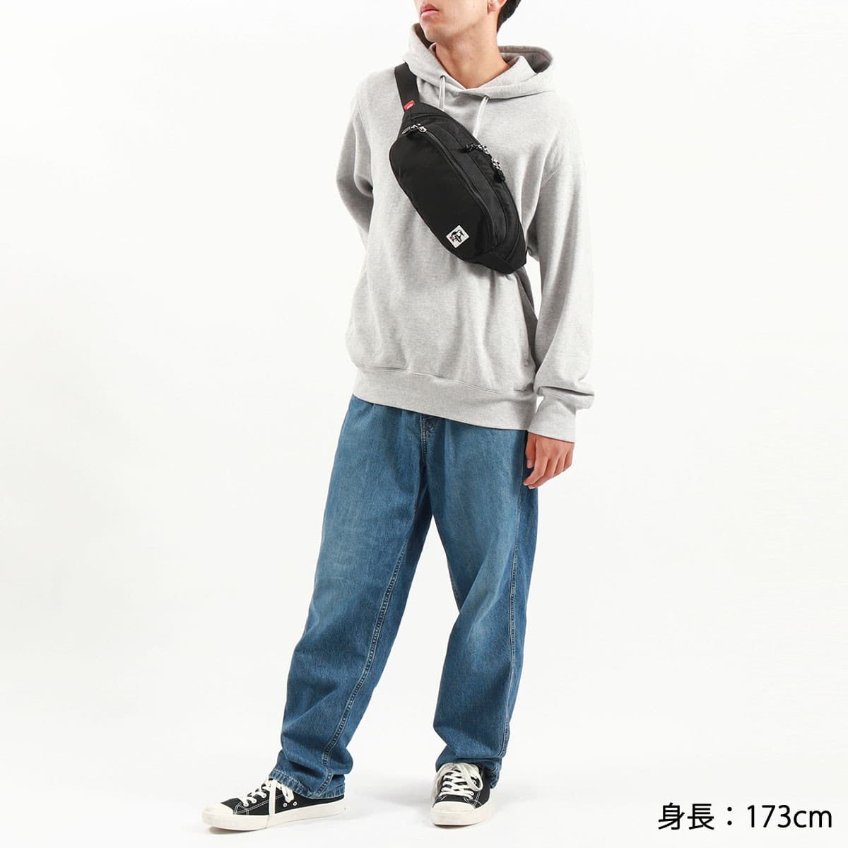 日本正規品】CHUMS チャムス Recycle Small Oval Waist Pack 日本正規品】CHUMS チャムス Recycle Small Oval Waist Pack