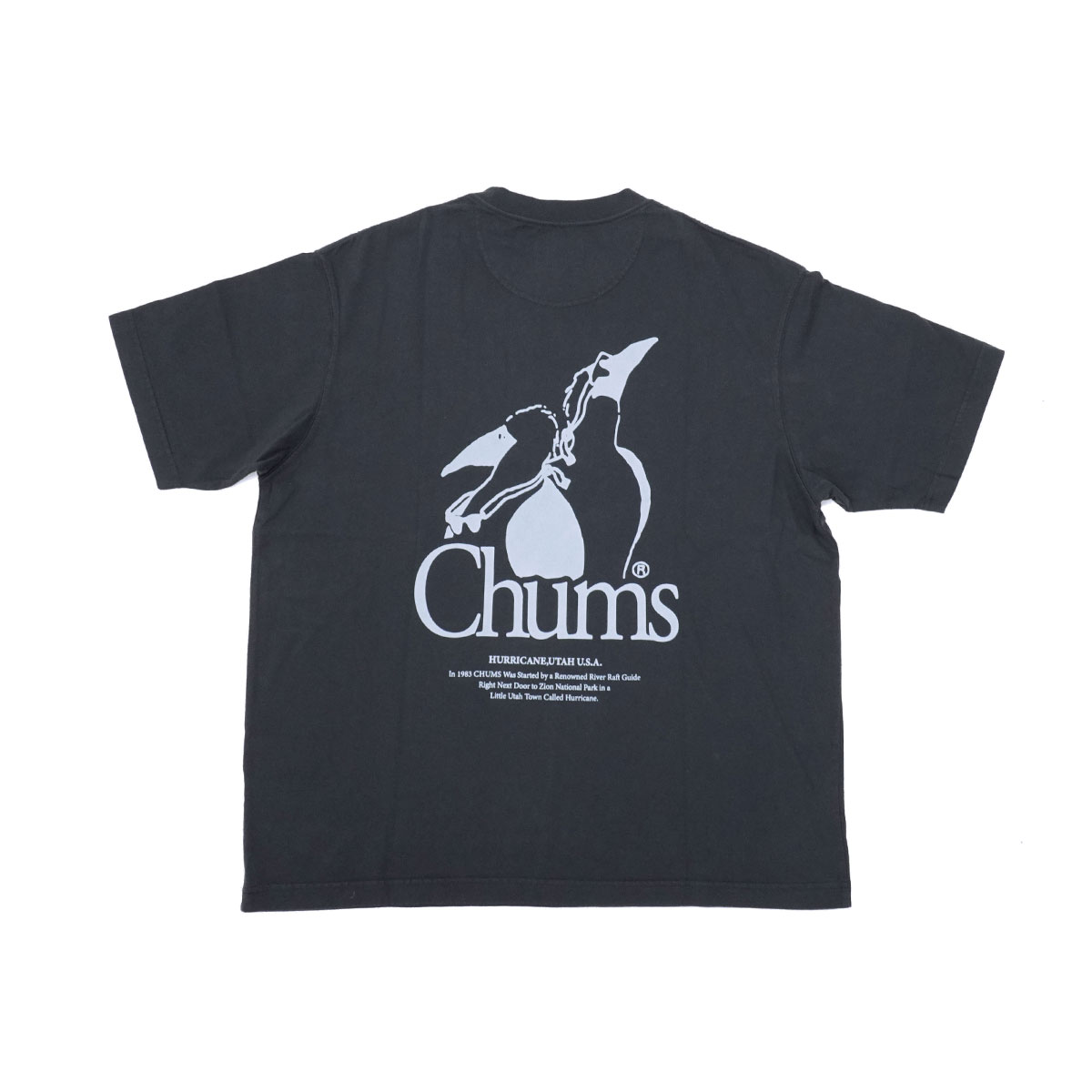 日本正規品】CHUMS チャムス GARMENT DYE ブービーバードツインTシャツ 