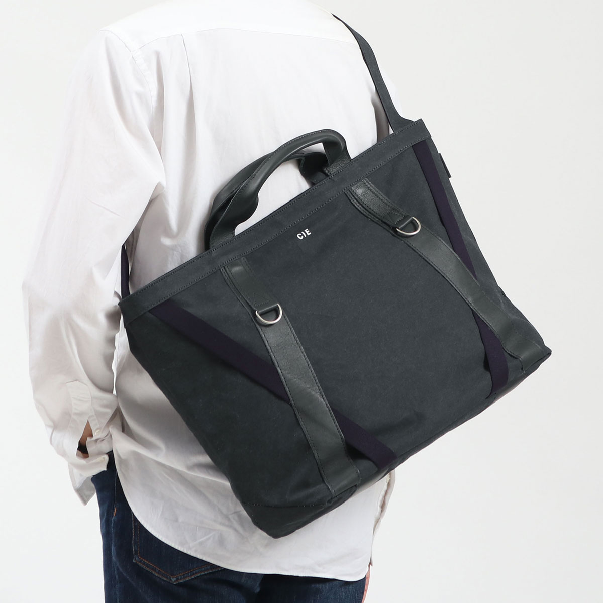 シーCIE DUCK CANVAS TOTE-L 2WAY トートバッグ 041800 SAND/20 シー] DUCK CANVAS TOTE-L 2WAY トートバッグ 041800 20 80 バッグ