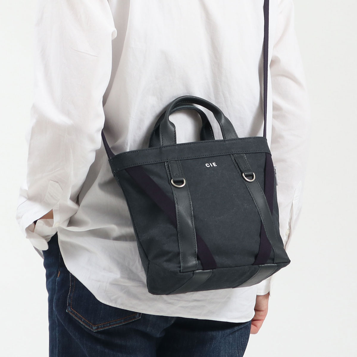 シーCIE DUCK CANVAS TOTE BAG S SIZE GUNMAKU Ver 2WAY トー