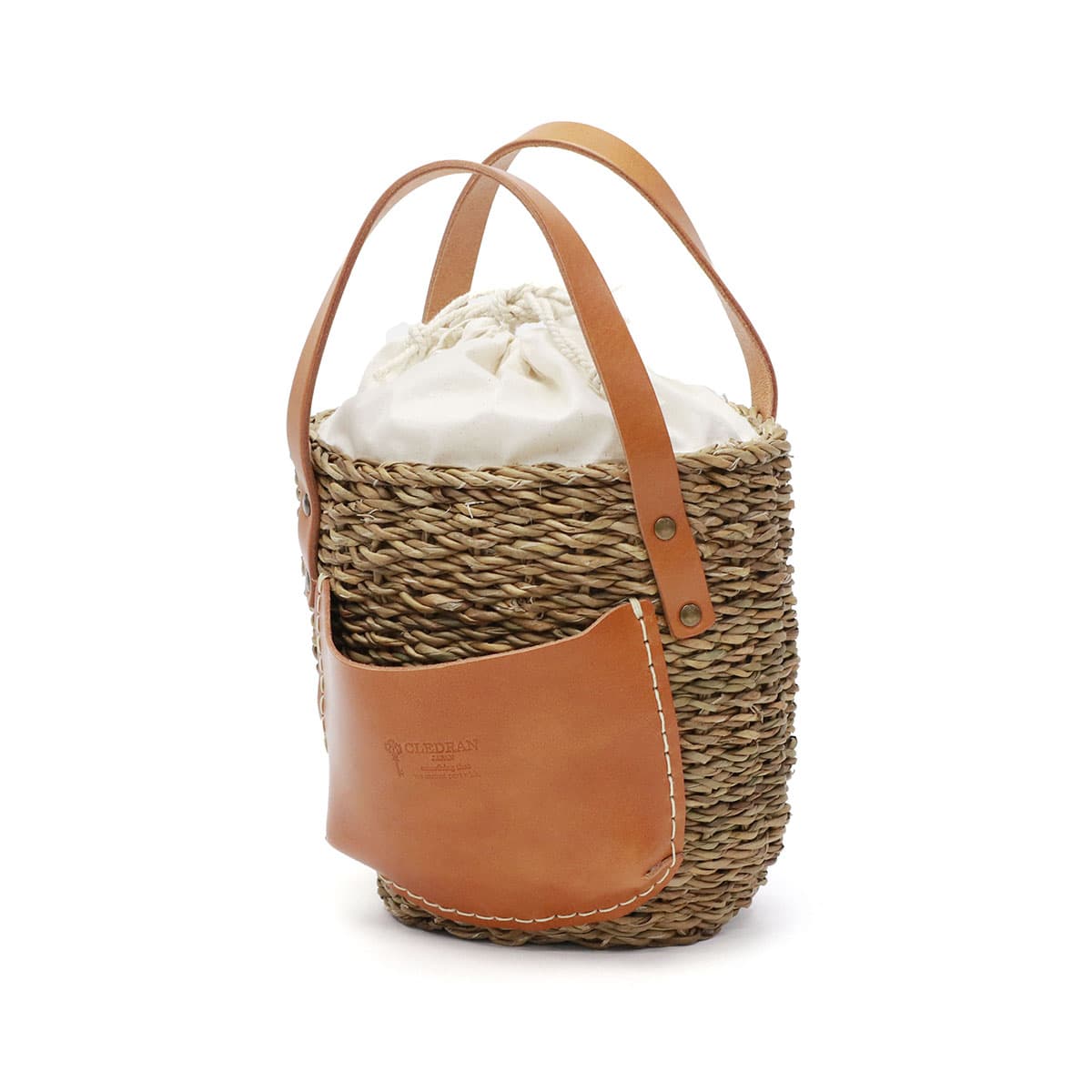 クレドラン　日本製　バスケット　かごバッグ　税込み17600円 セール30%OFF】 CLEDRAN クレドラン HAND&WORKS HOGLA ONE POCKET