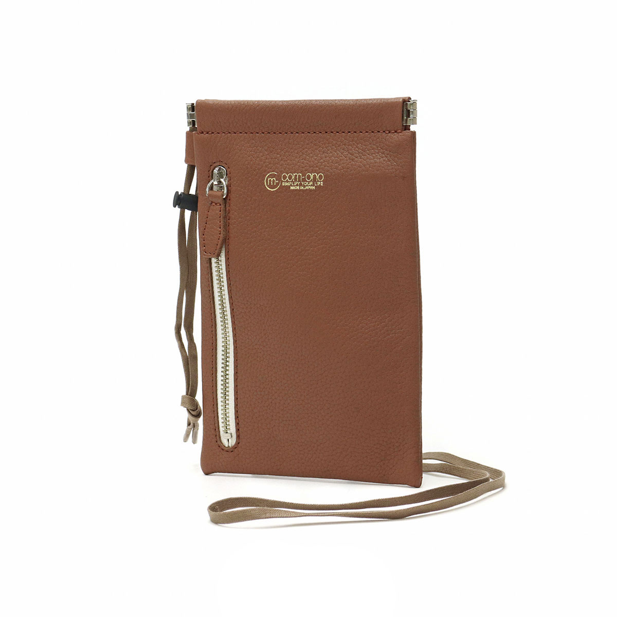 com-ono コモノ Slim Series slim neck wallet ネックウォレット SLIM