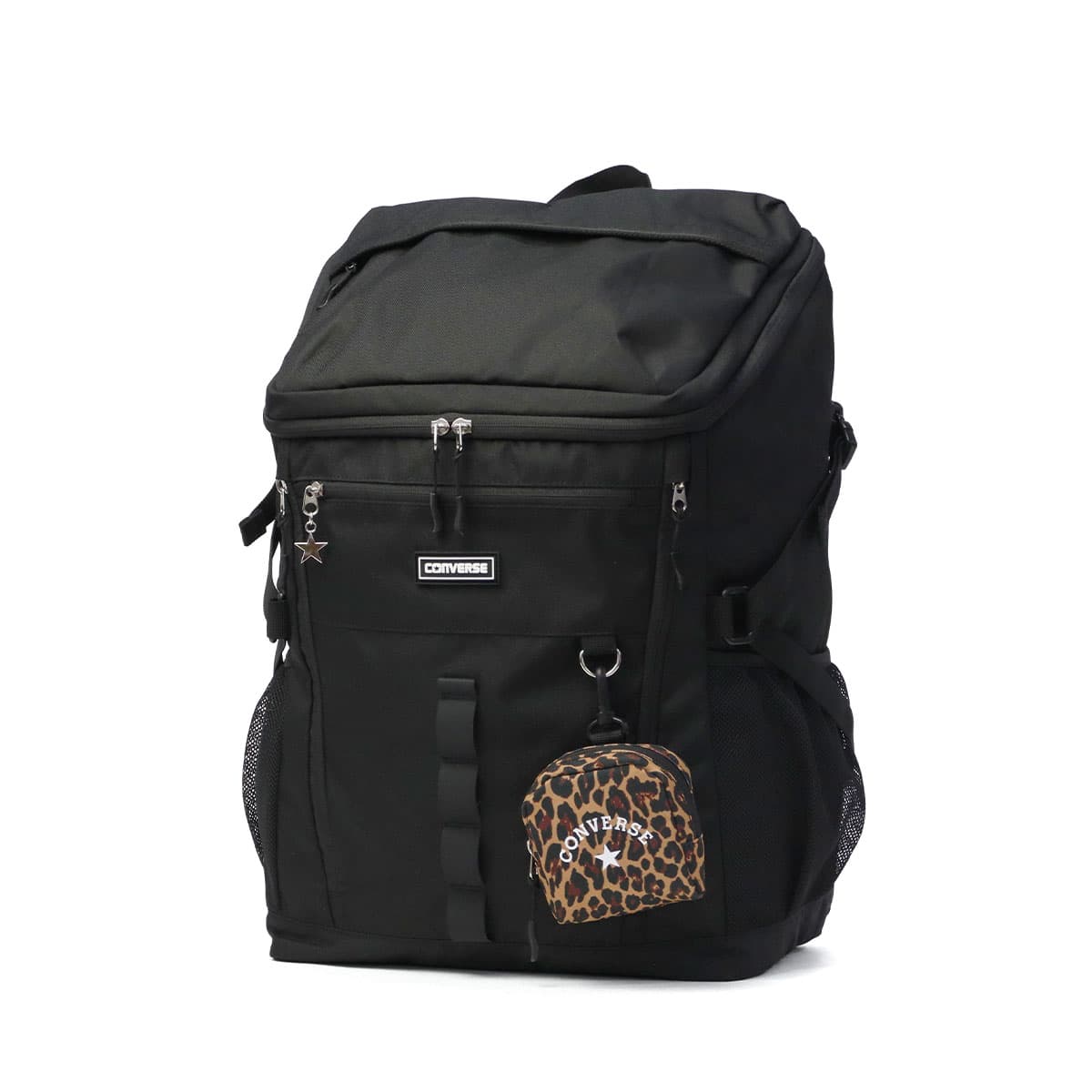 ゴンちゃん様　巾着リュック（A4サイズ)+ケース CONVERSE コンバース CV RUBBER PATCH BOX BACKPACK リュック 33L
