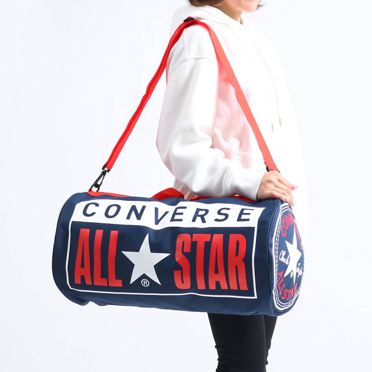 CONVERSE コンバース All Star Printed Drum Bag L ボストン
