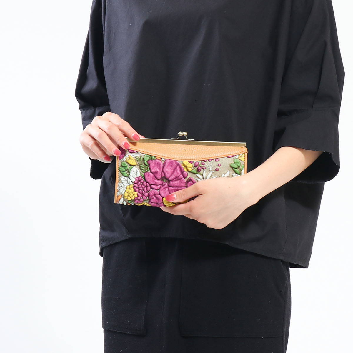 decobranche デコブランシェ KYOUKA 京香 がま口長財布 d-03-03 