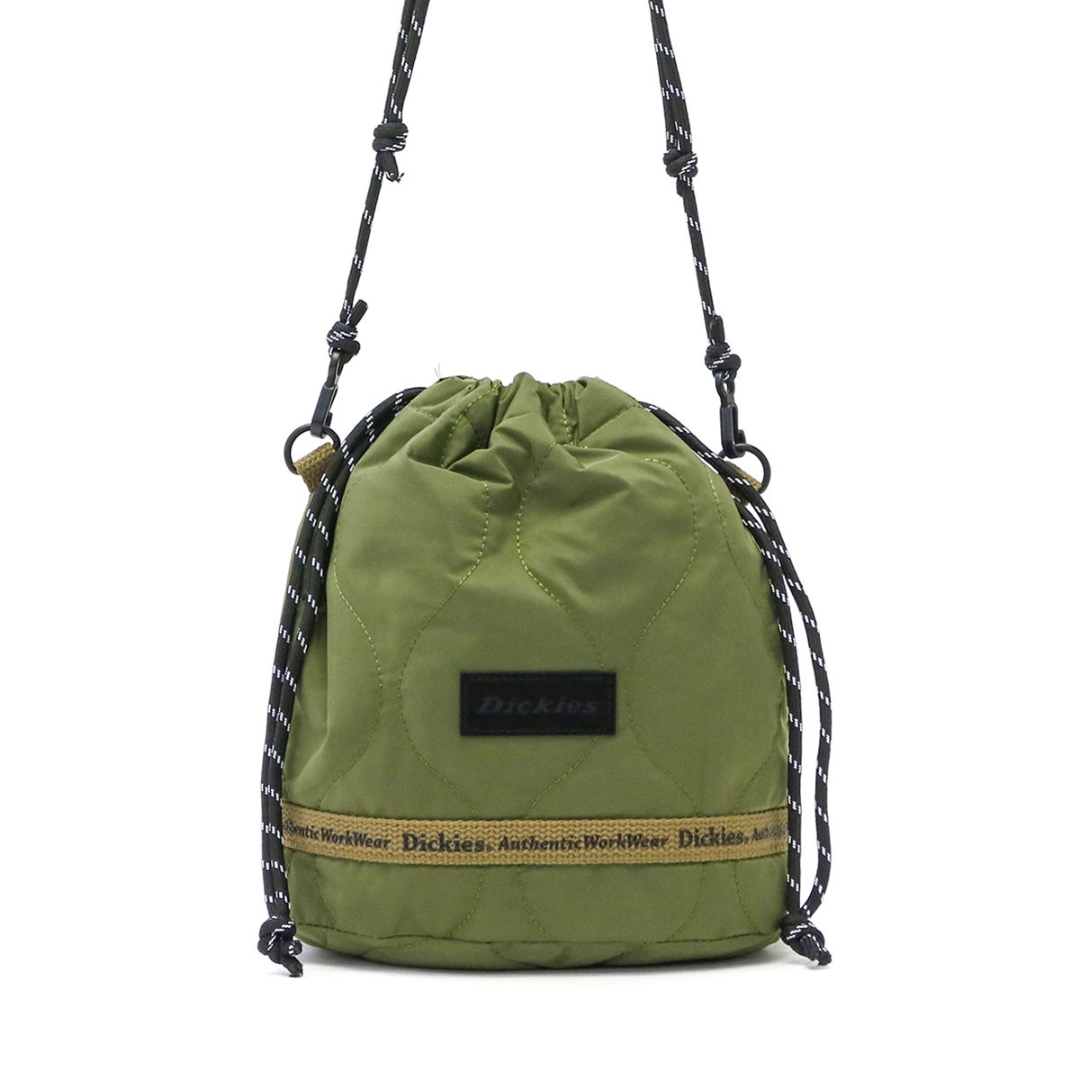 セール50%OFF】Dickies ディッキーズ WAVE QUILTING DRAWSTRING BAG