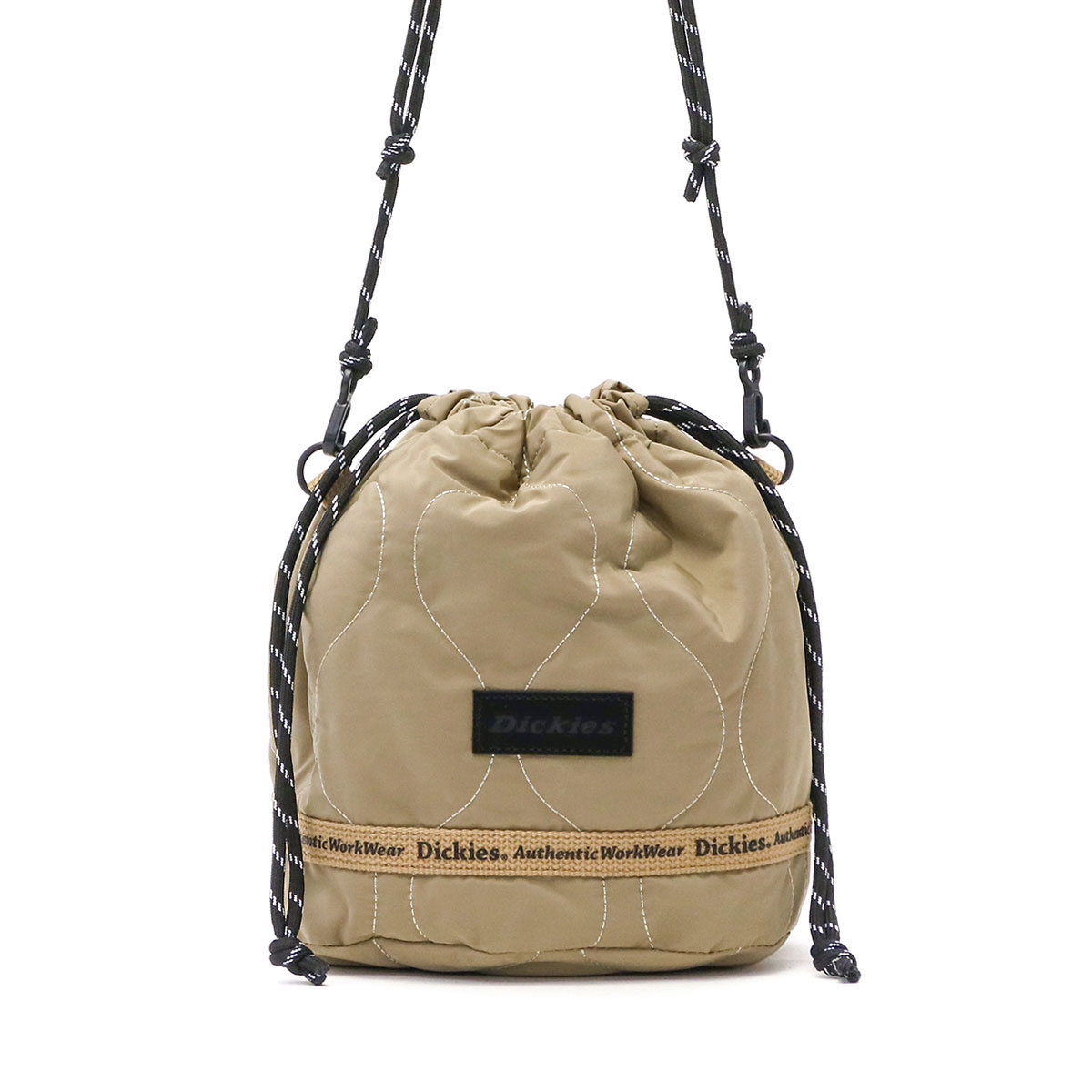 セール50%OFF】Dickies ディッキーズ WAVE QUILTING DRAWSTRING BAG