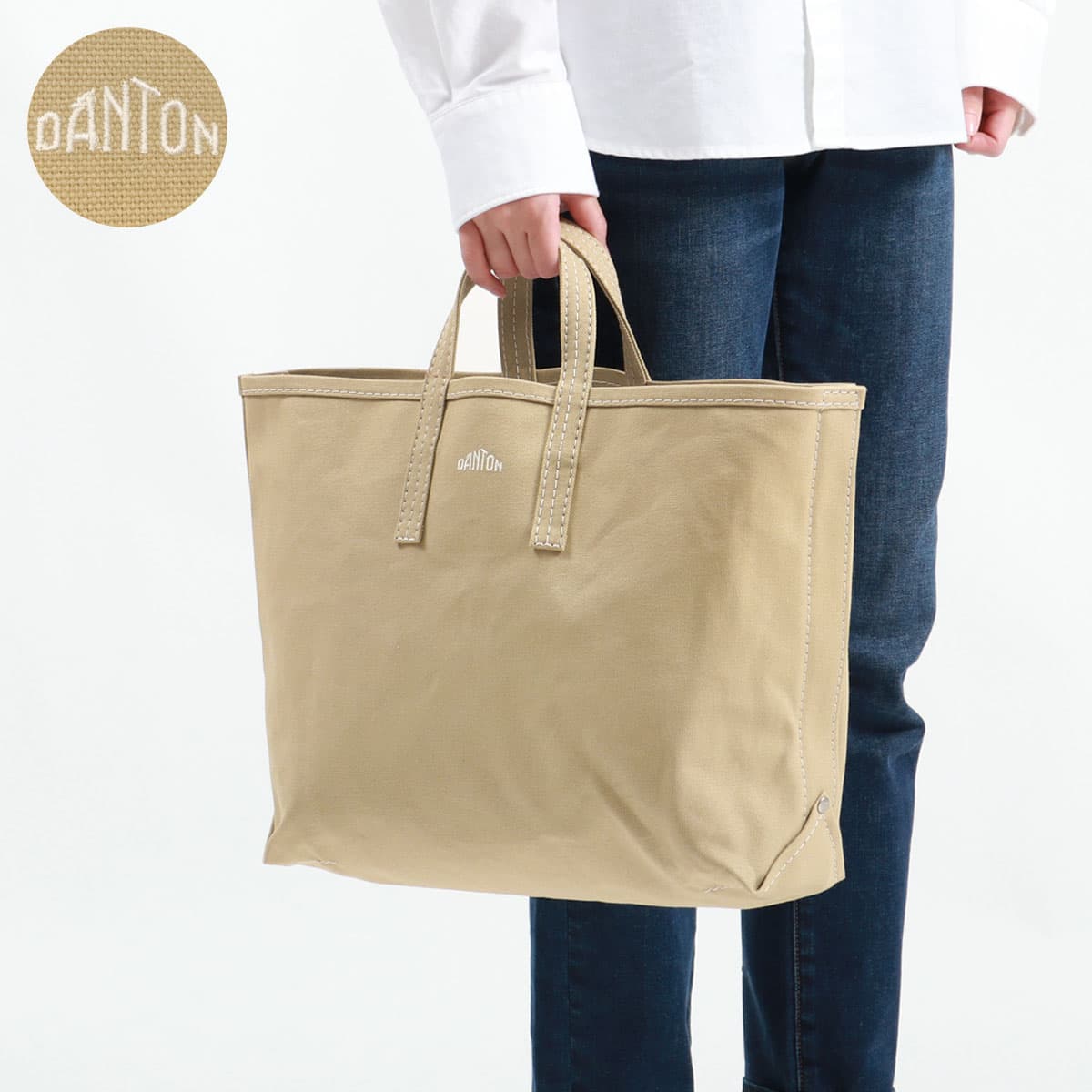 DANTON ダントン LCS CANVAS TOTE BAG M トートバッグ DT-H0051LCS