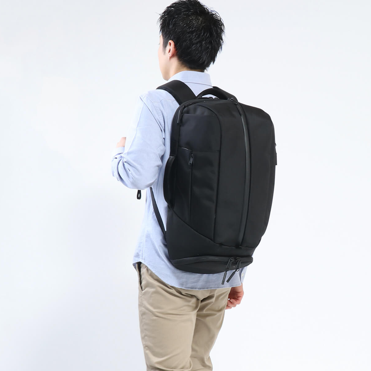 Aer Duffel Pack 2 Black エアー リュック バックパック - バッグ Aer Duffel Pack 2 Black エアー リュック バックパック - バッグ