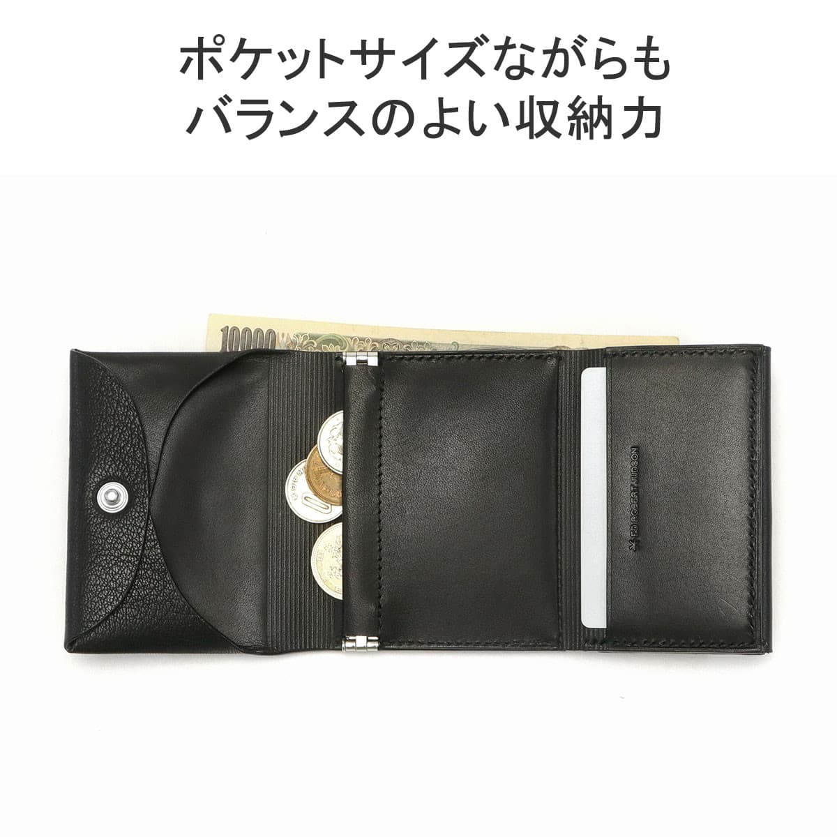 ED ROBERT JUDSON エドロバートジャドソン THIN - FLAP TRIFOLD WALLET 