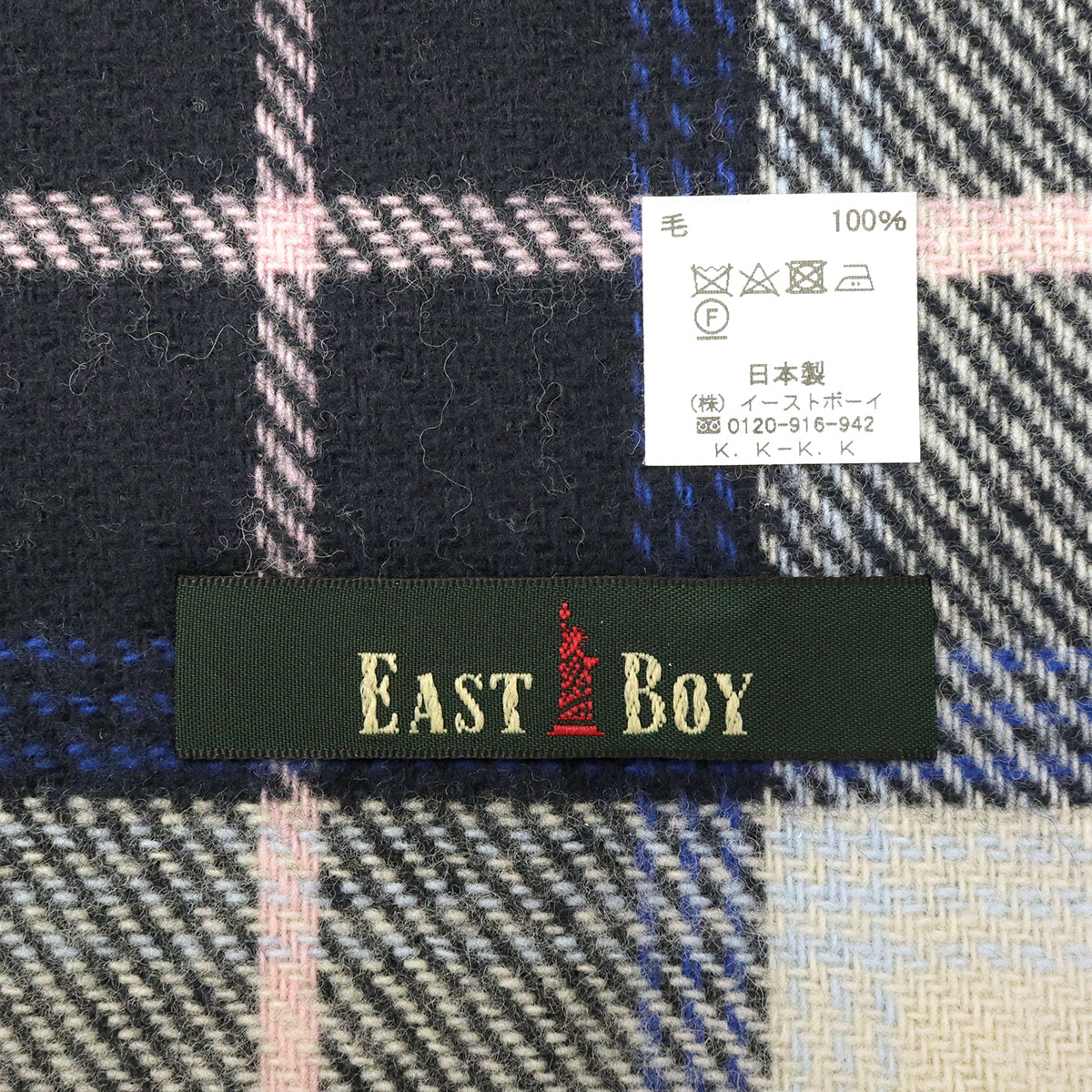 EASTBOY イーストボーイ チェックマフラー 1209614|【正規販売店