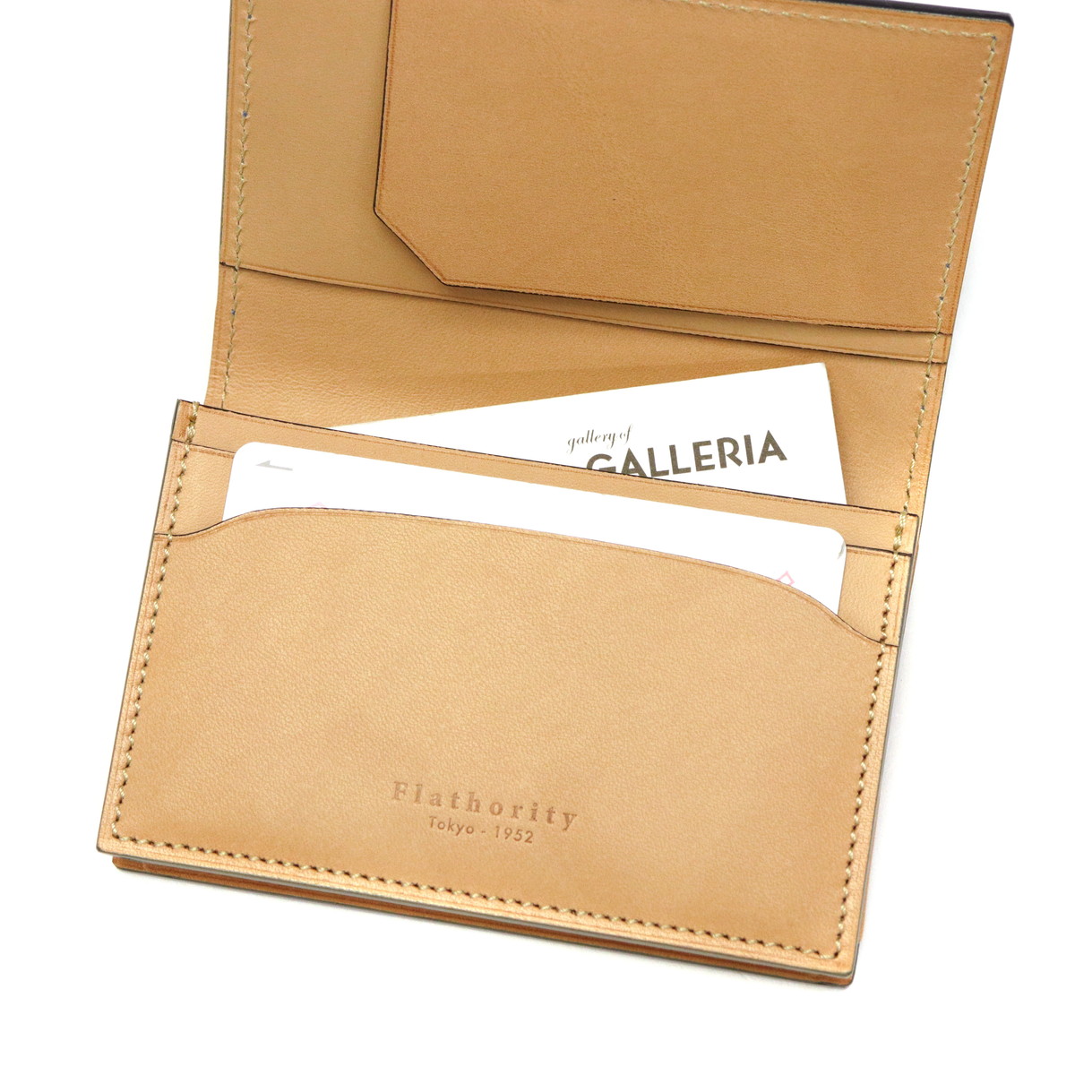 Flathority フラソリティ waterOil Cordovan Card Case 名刺入れ Flathority フラソリティ waterOil Cordovan Card Case 名刺入れ
