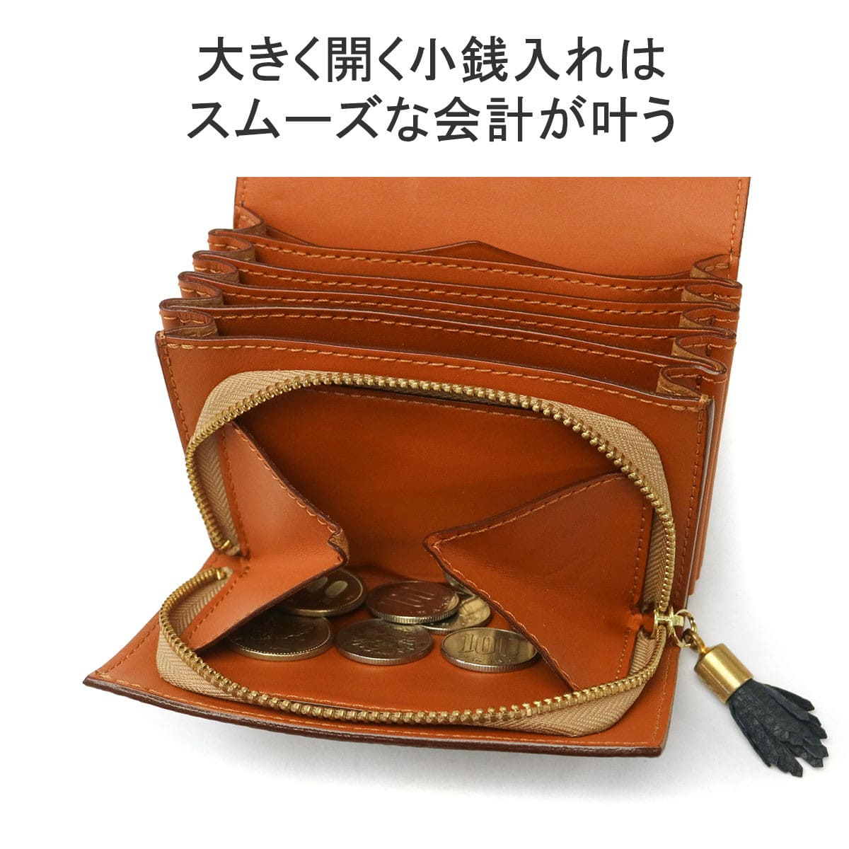 正規品1年保証】 Felisi フェリージ 二つ折り財布 3500/9/LD