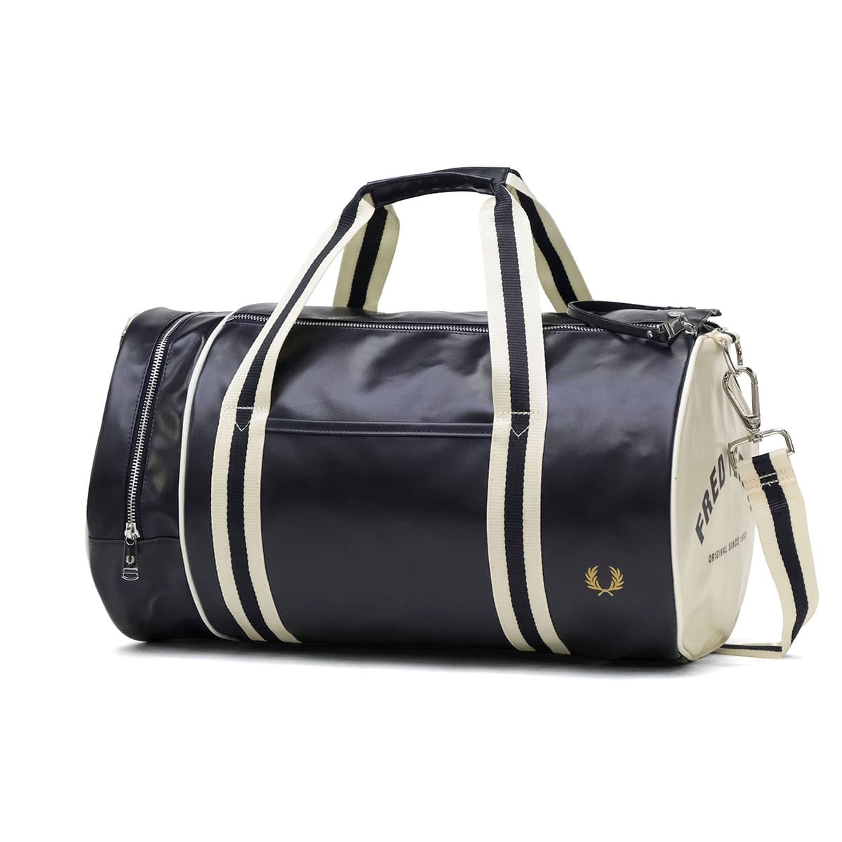 FRED PERRY フレッドペリー Classic Barrel Bag ボストンバッグ 23L