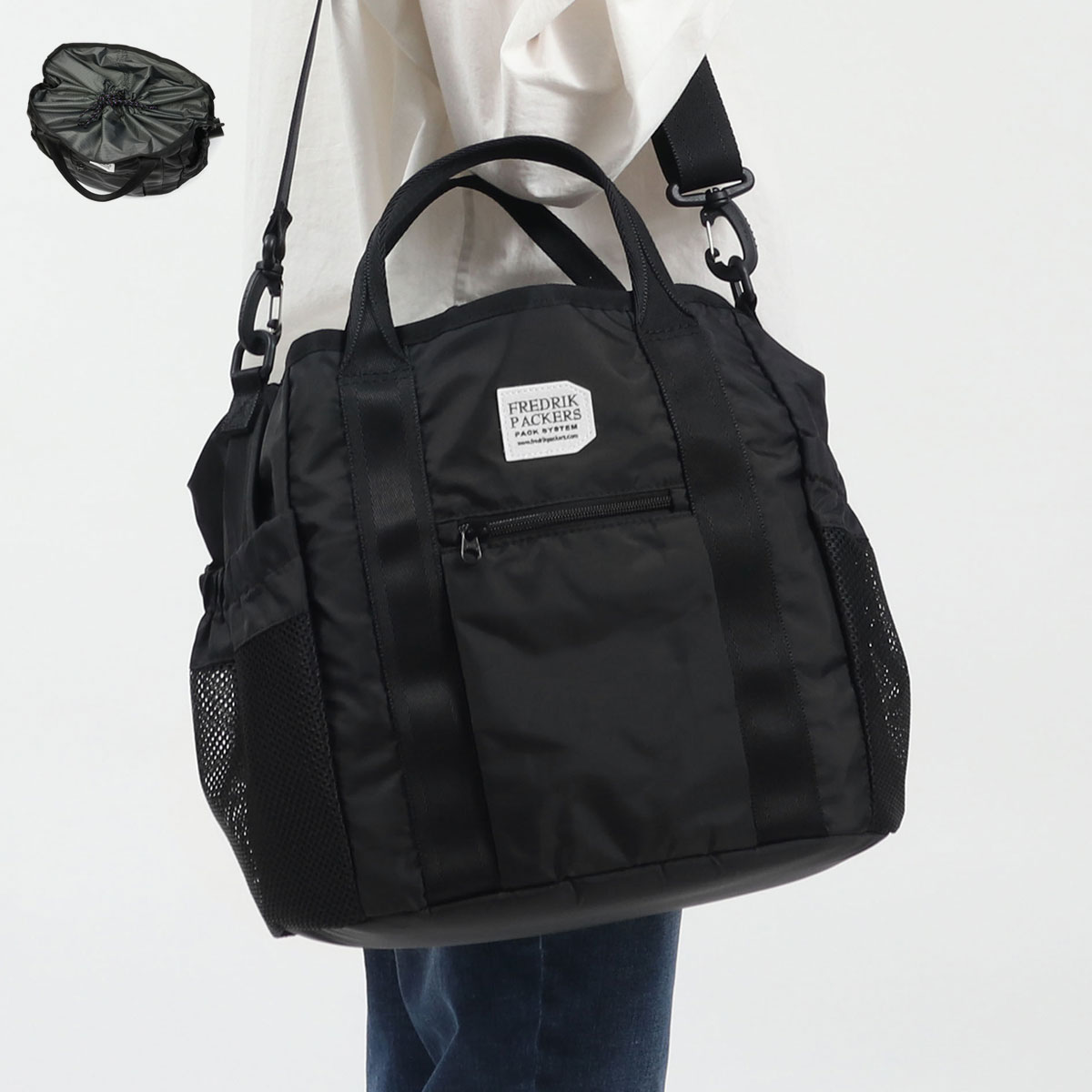 【日本正規品】FREDRIK PACKERS フレドリックパッカーズ 210D TIPI TOTE 2WAYトートバッグ ギャレリアモール/.galleria【全品送料無料】