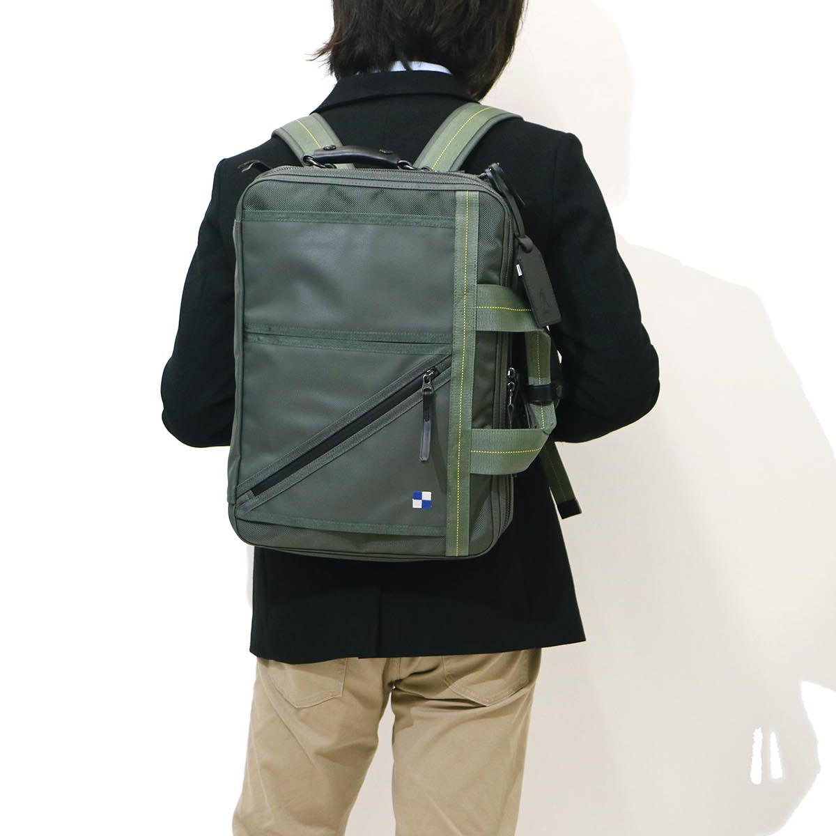 ハーヴェストレーベル ブリーフケース HARVEST LABEL Bullet Line
