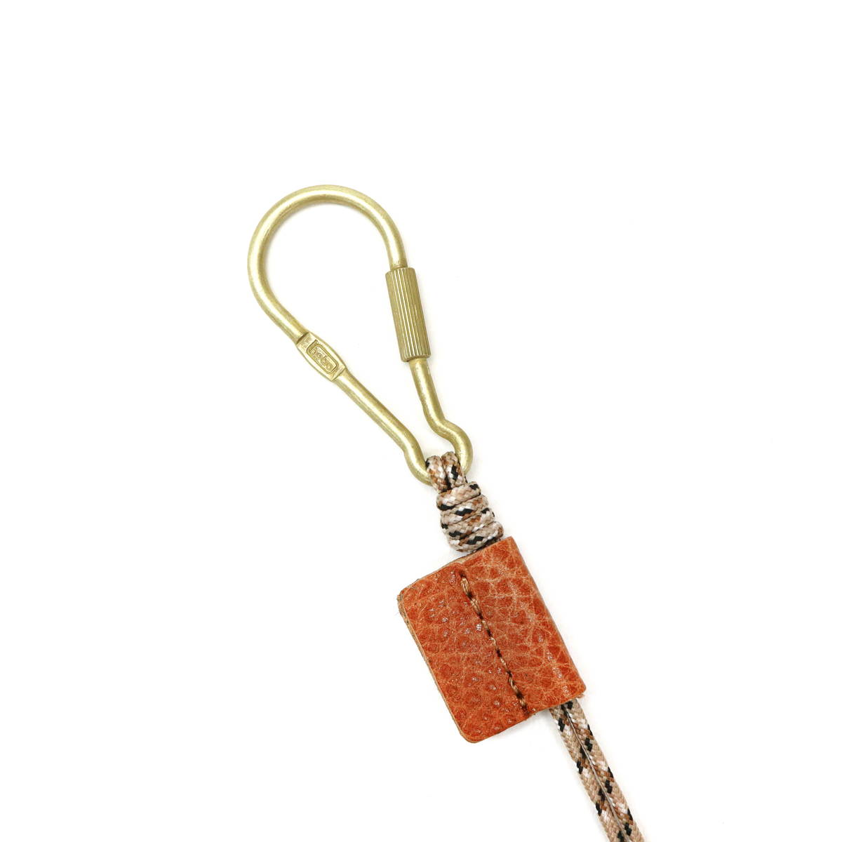 hobo ホーボー BRASS CARABINER KEY RING with NYLON CORD HB-A3106 