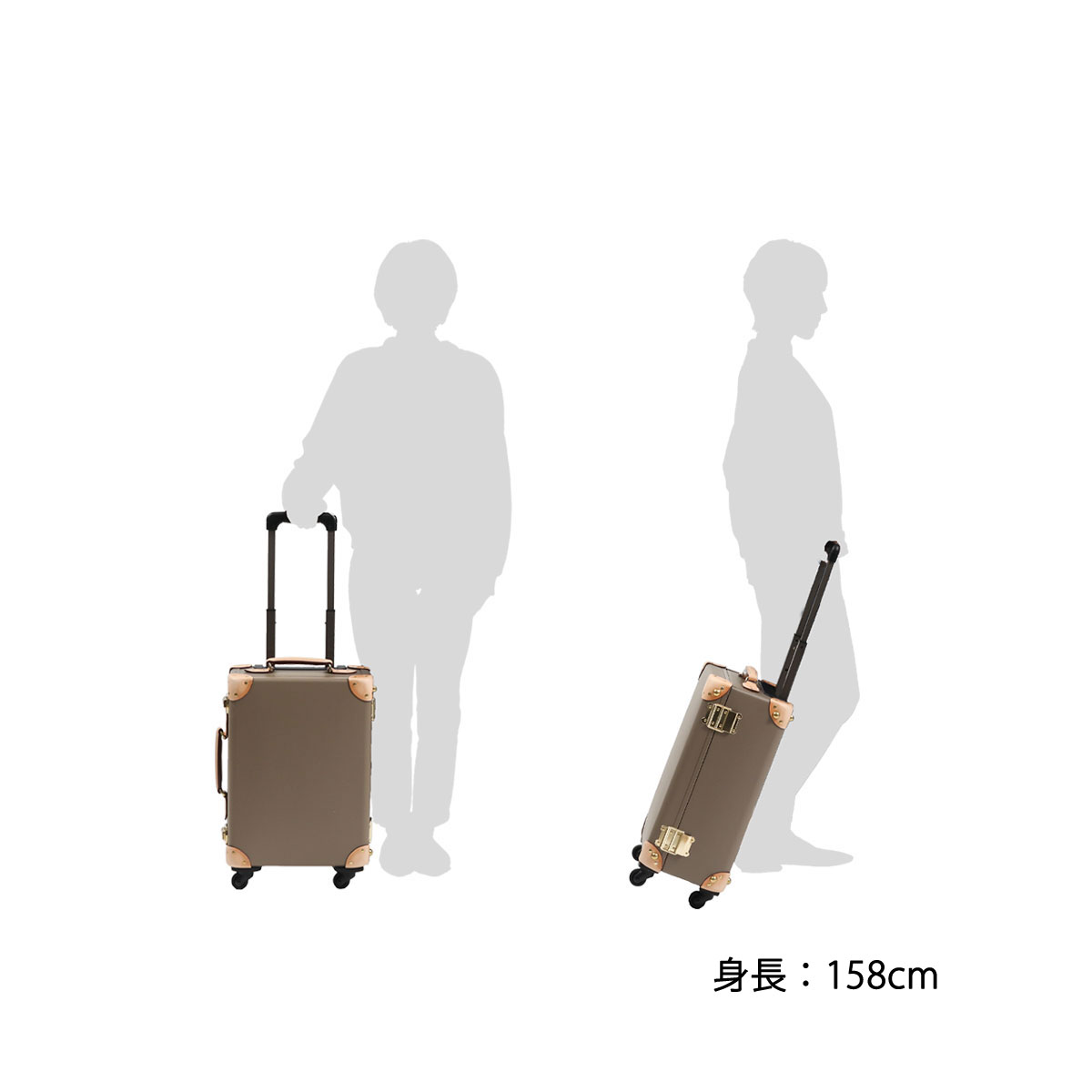 HOKUTAN ホクタン allure Travel S 機内持ち込み対応スーツケース 28L ...