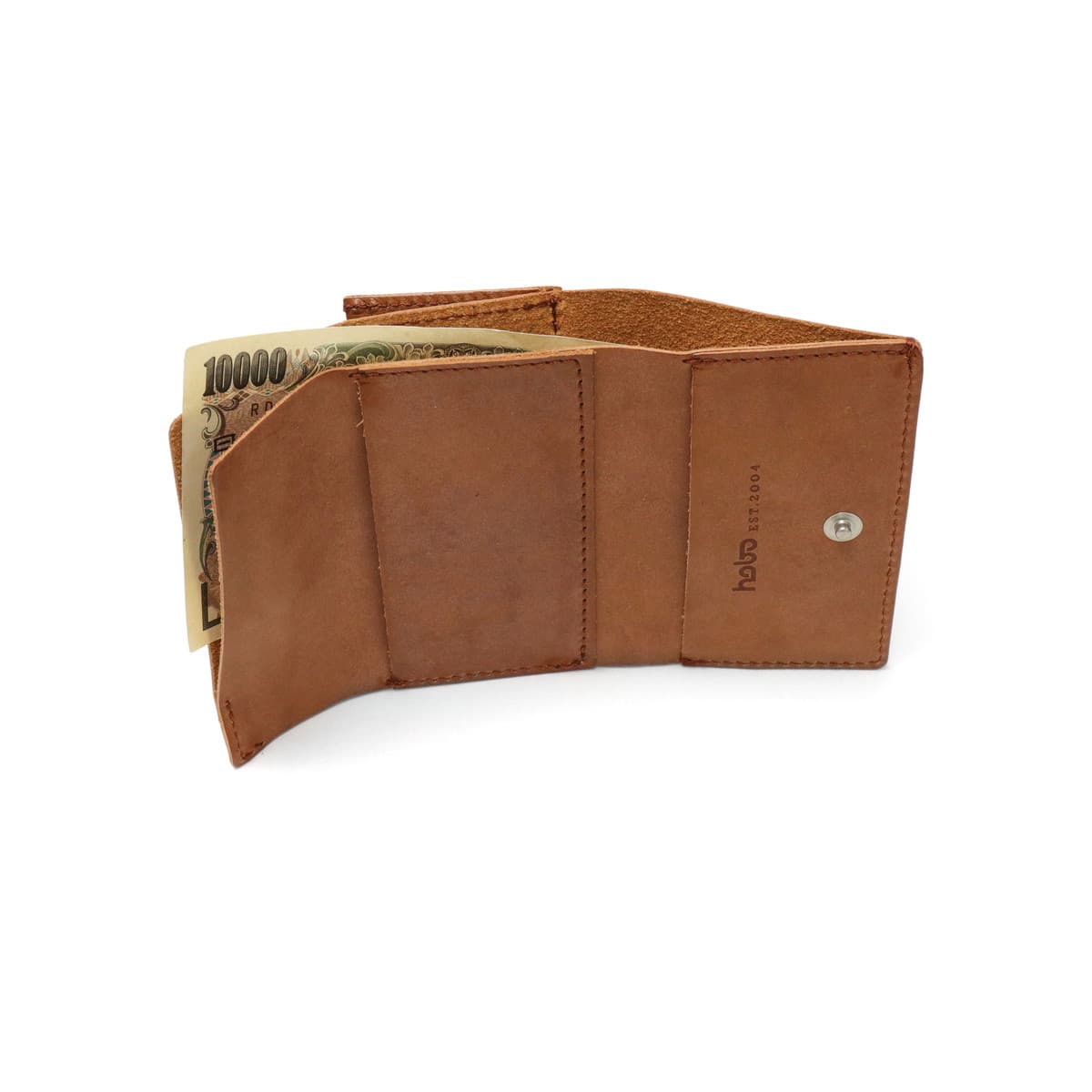 hobo ホーボー TRIFOLD COMPACT WALLET OILED COW LEATHER HB-W3403 
