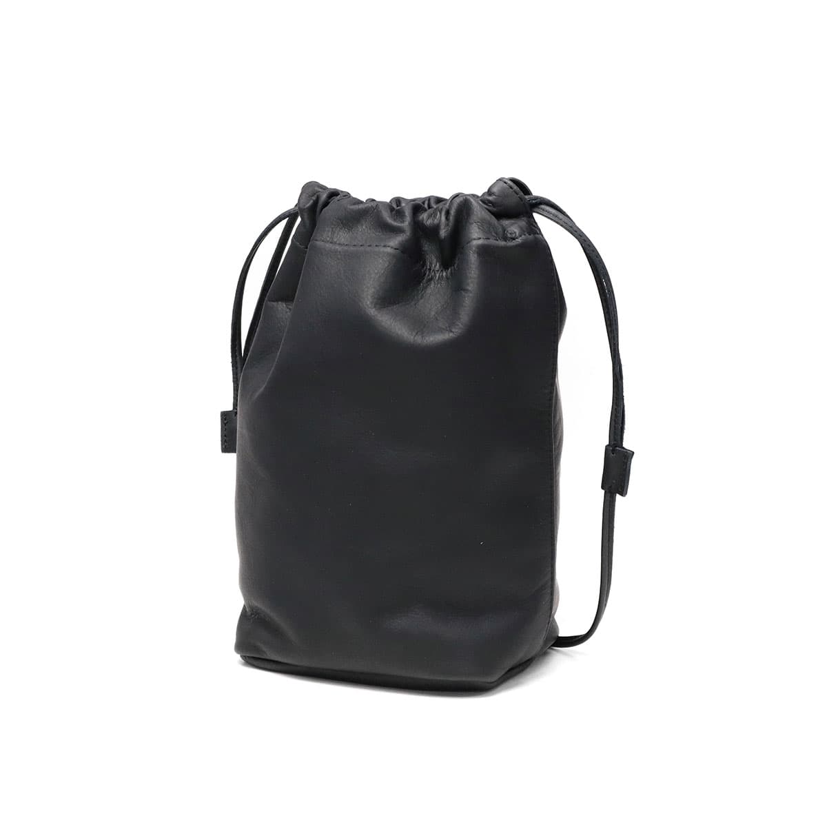 hobo ホーボー DRAWSTRING POUCH COW LEATHER ショルダーバッグ HB