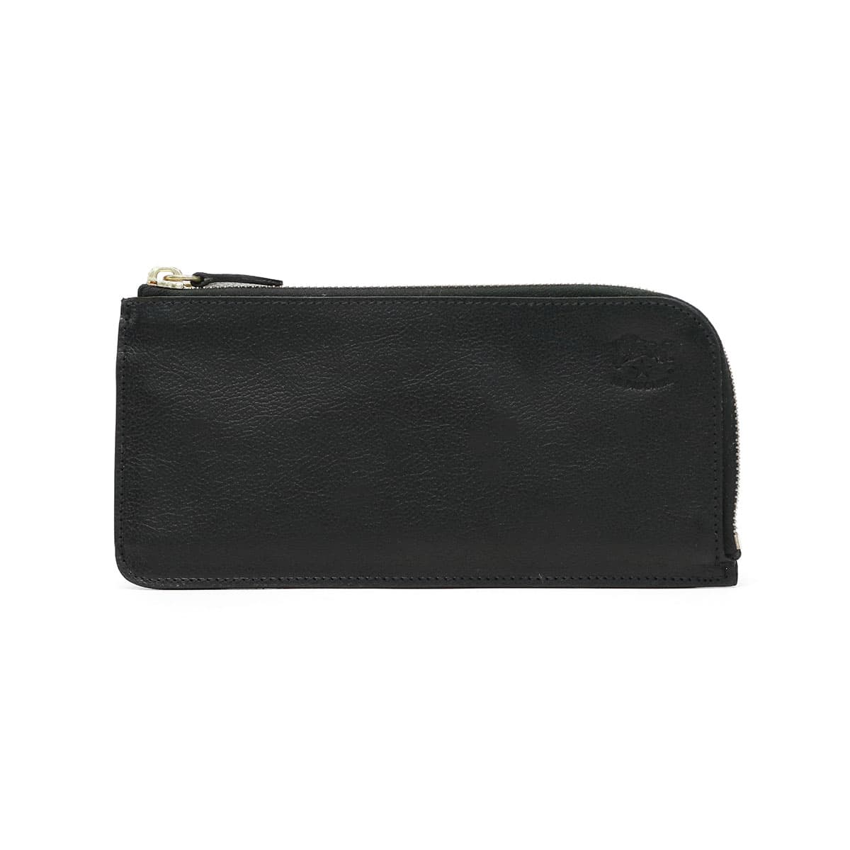 未使用✨IL BISONTE イルビゾンテ　L字ファスナー　レザー　長財布　黒 イルビゾンテ IL BISONTE L字ファスナー長財布 C0909 153 BLACK