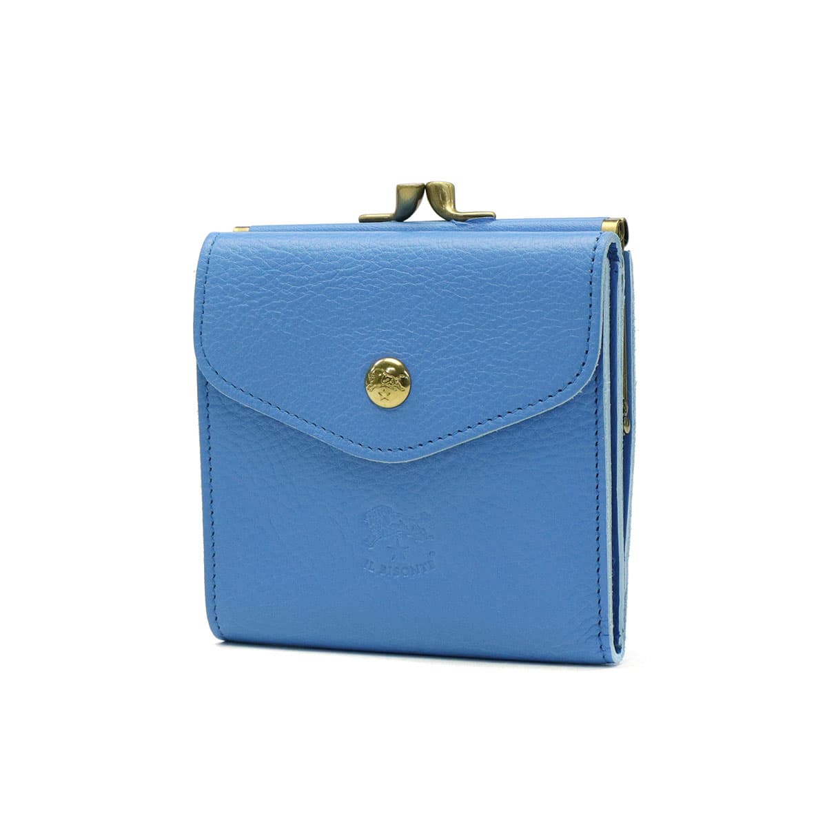 あーちゃん イルビゾンテ 二つ折り財布 ブルー あーちゃん