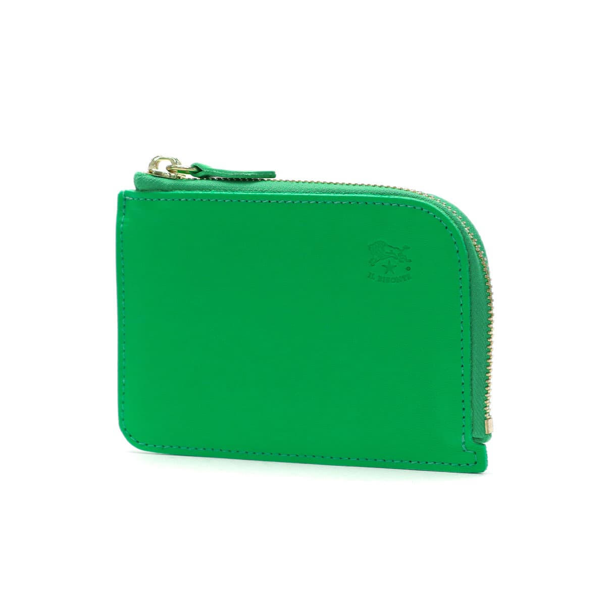 正規取扱店】IL BISONTE イルビゾンテ COLOR LEATHER コンパクト