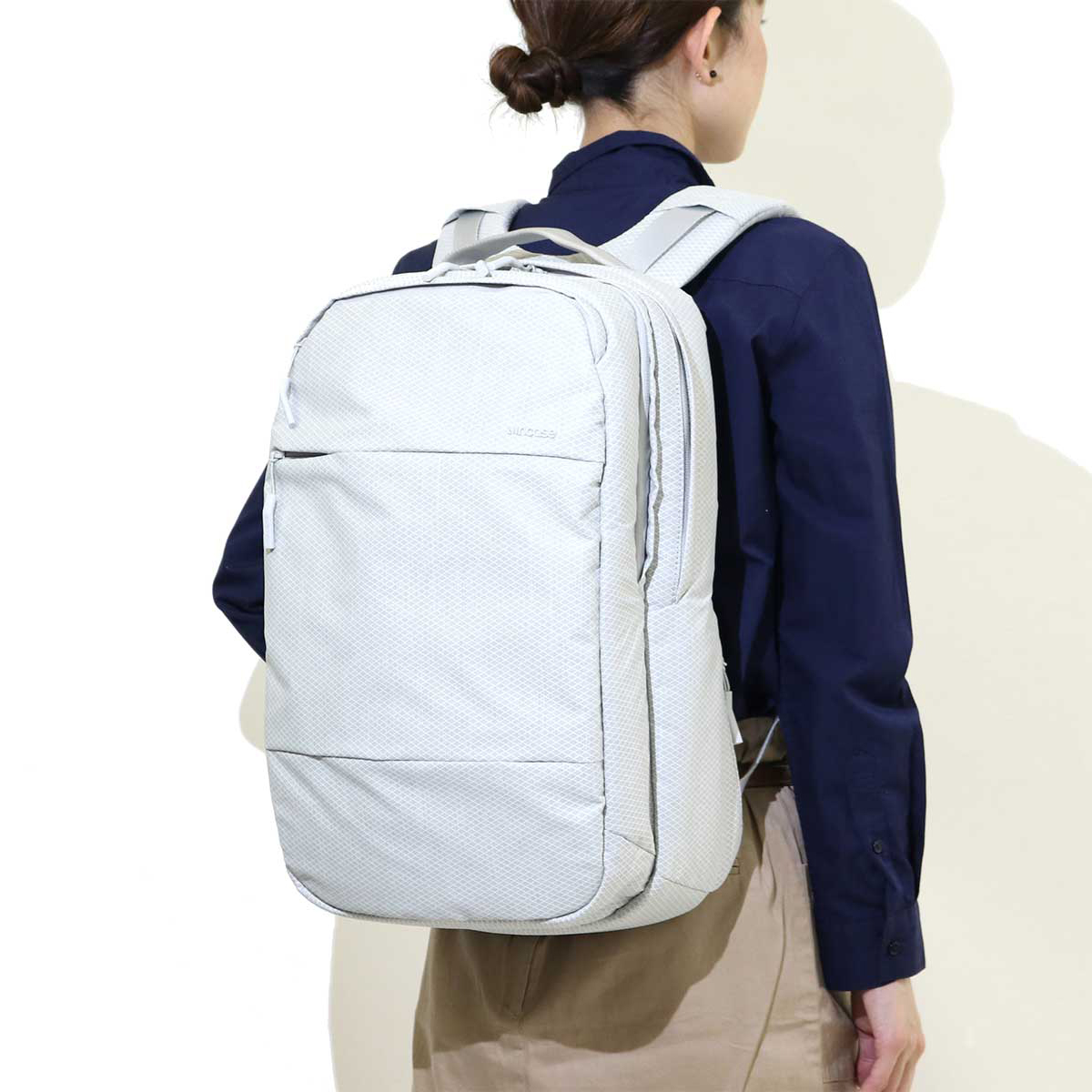 City Compact Backpack Heather Khaki