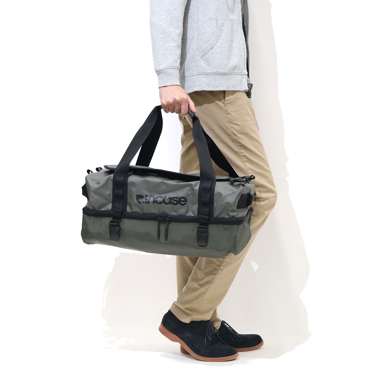 【日本正規品】Incase バッグ インケース ボストンバッグ リュック TRACTO Split Duffel 40L ダッフルバッグ 2WAY メンズ 大容量 旅行 トラベル INTR20045 【日本正規品】Incase バッグ インケース ボストンバッグ リュック TRACTO Split Duffel 40L ダッフルバッグ 2WAY メンズ 大容量 旅行 トラベル INTR20045