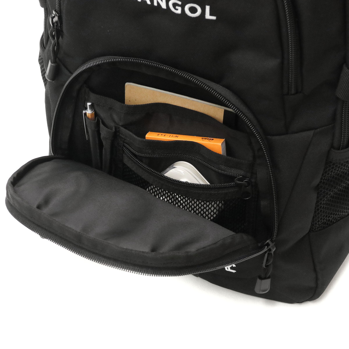617 新品 KANGOL カンゴールリュック バックパック ブラック 29L
