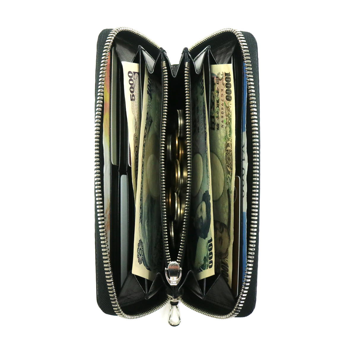 KUBERA 9981【 BASIC 】ラウンドファスナー ミニ財布 - 財布