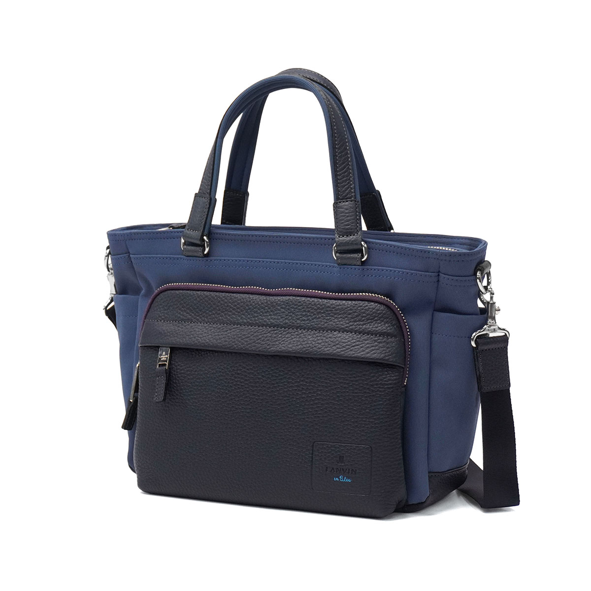 LANVIN en Bleu ランバン オン ブルー ピケ ドライビングトート 526511