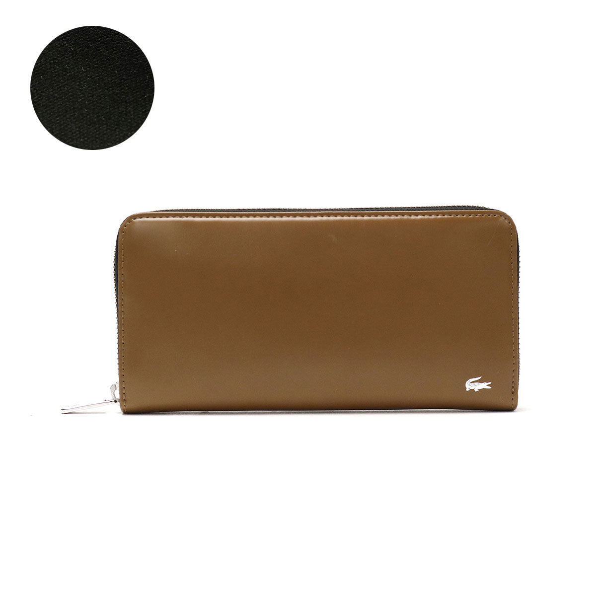 LACOSTE ラコステ Men's Premium 2 ラウンドファスナー長財布 NH0110K