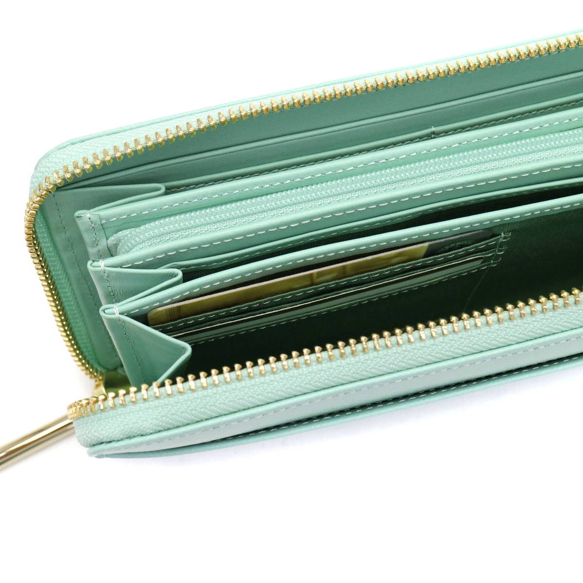 LANVIN en Bleu ランバンオンブルー リュクサンブール ラウンドファスナー長財布 480119 ｜【正規販売店】カバン・小物の専門店のギャレリアモール