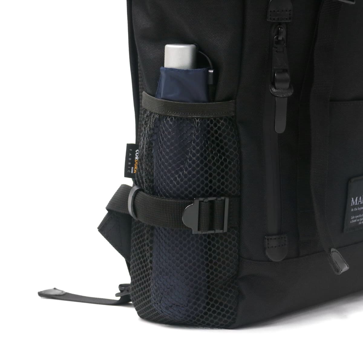 MAKAVELIC マキャベリック TRUCKS DOUBLE BELT ZONE MIX DAYPACK BLACK
