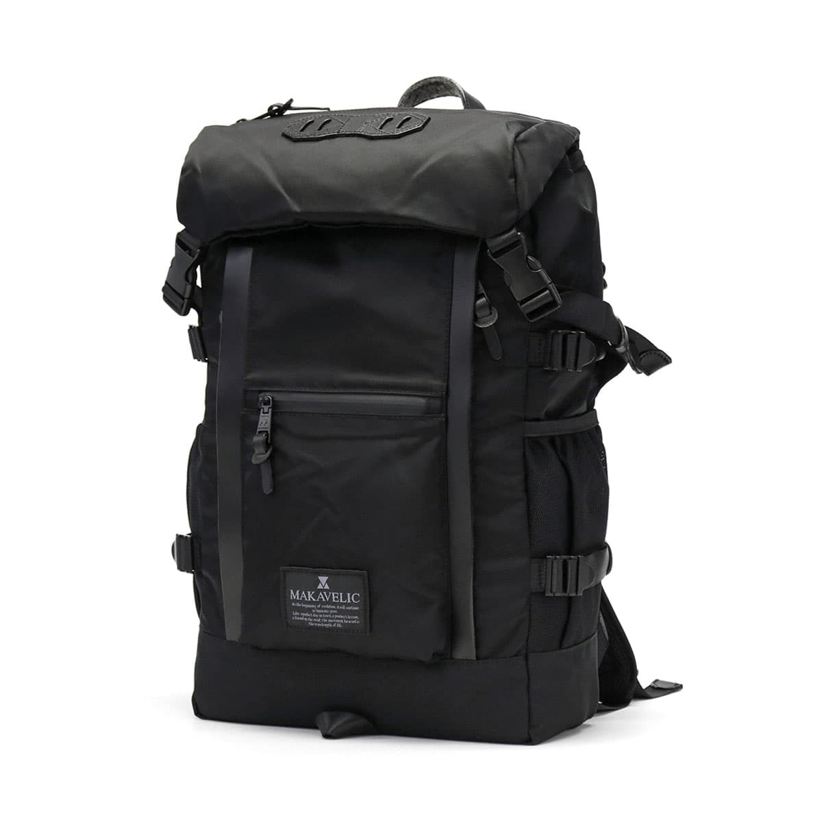 MAKAVELIC マキャベリック CHASE DOUBLE LINE BACKPACK BLACK EDITION