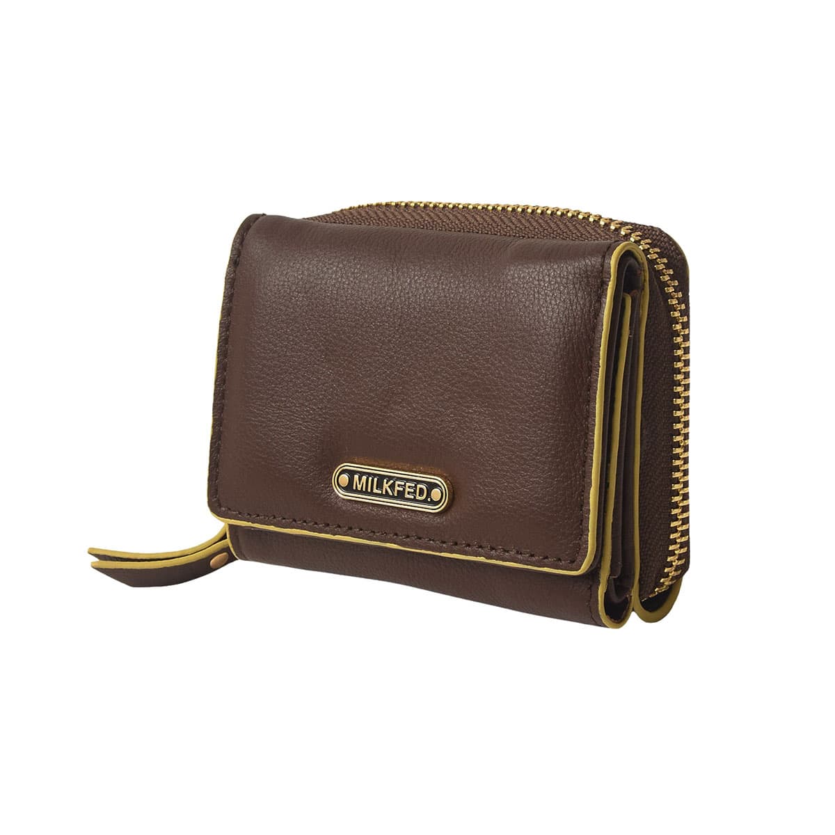 ミルクフェド  LOGO ZIP WALLET MILKFED.（ミルクフェド） 最大51%☆5/11迄 財布 レディース