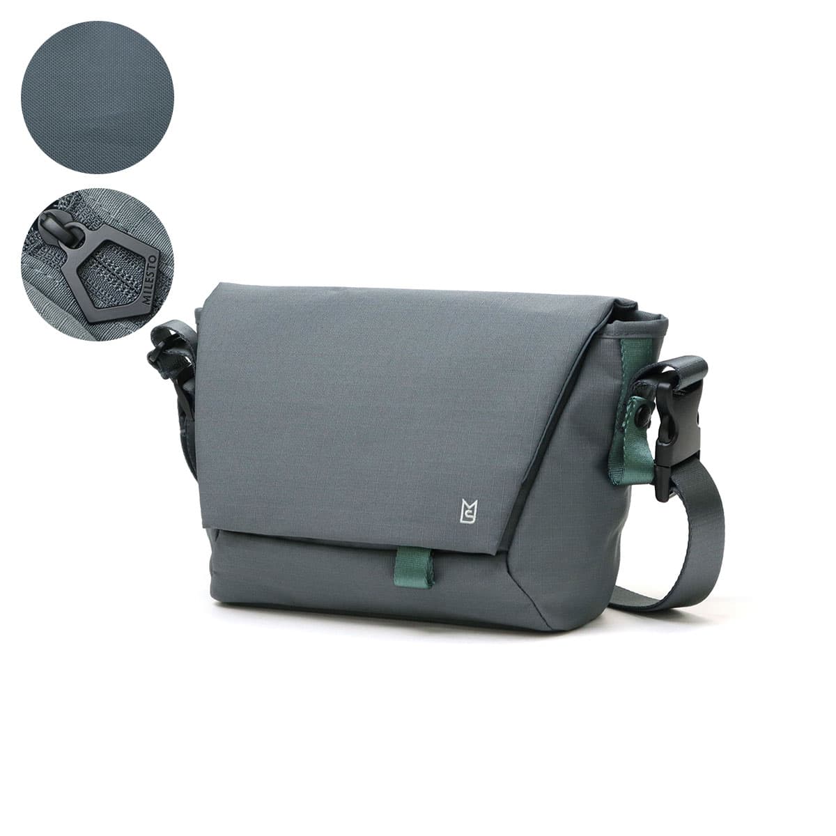 MILESTO ミレスト Hutte メッセンジャーバッグ S MLS940｜【正規販売店 