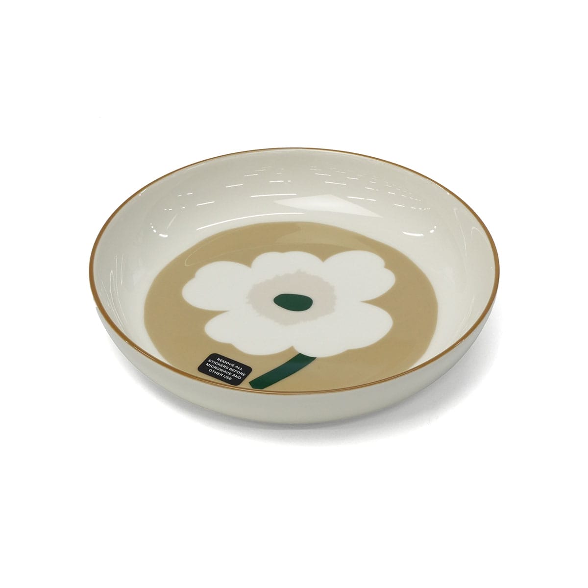 日本正規品】 marimekko マリメッコ Unikko ディーププレート 20.5cm