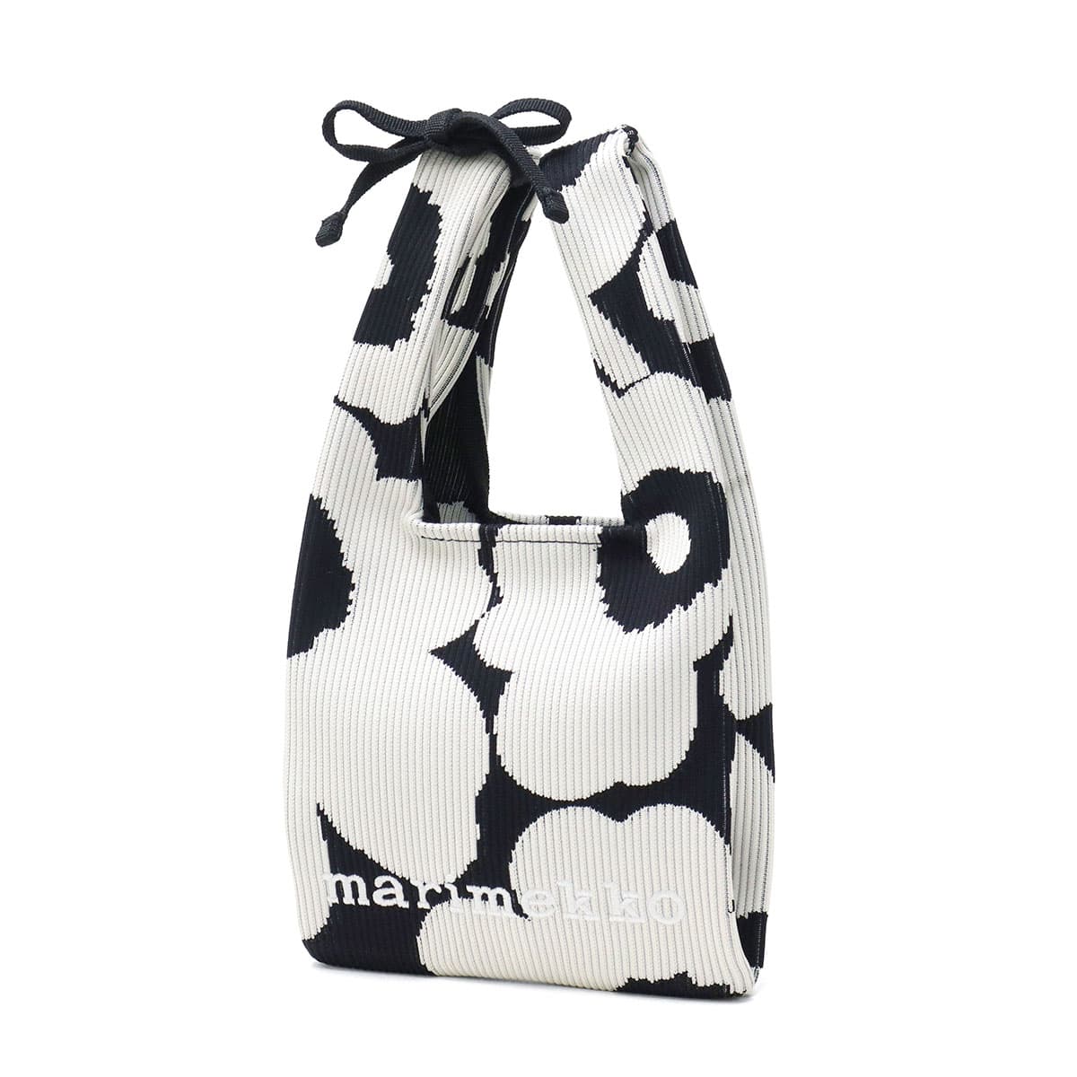 日本正規品】 marimekko マリメッコ Knitted Mini Tote Unikkoトート