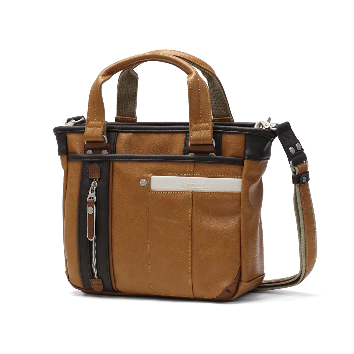 y_much 専門書2冊セット 当店限定モデル】 MOUSTACHE ムスタッシュ ミニトートバッグ YVQ-6020