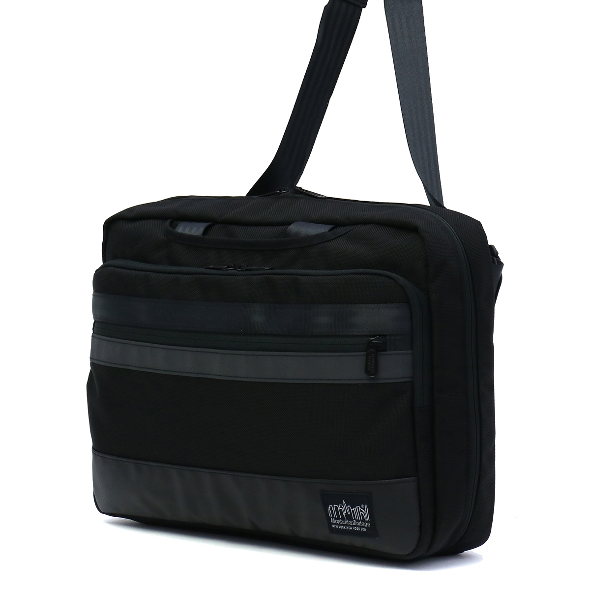 日本正規品 Manhattan Portage Black Label マンハッタンポーテージ ブラックレーベル Bryant Park Briefcase Mp1472bl 正規販売店 カバン 小物の専門店のギャレリアモール