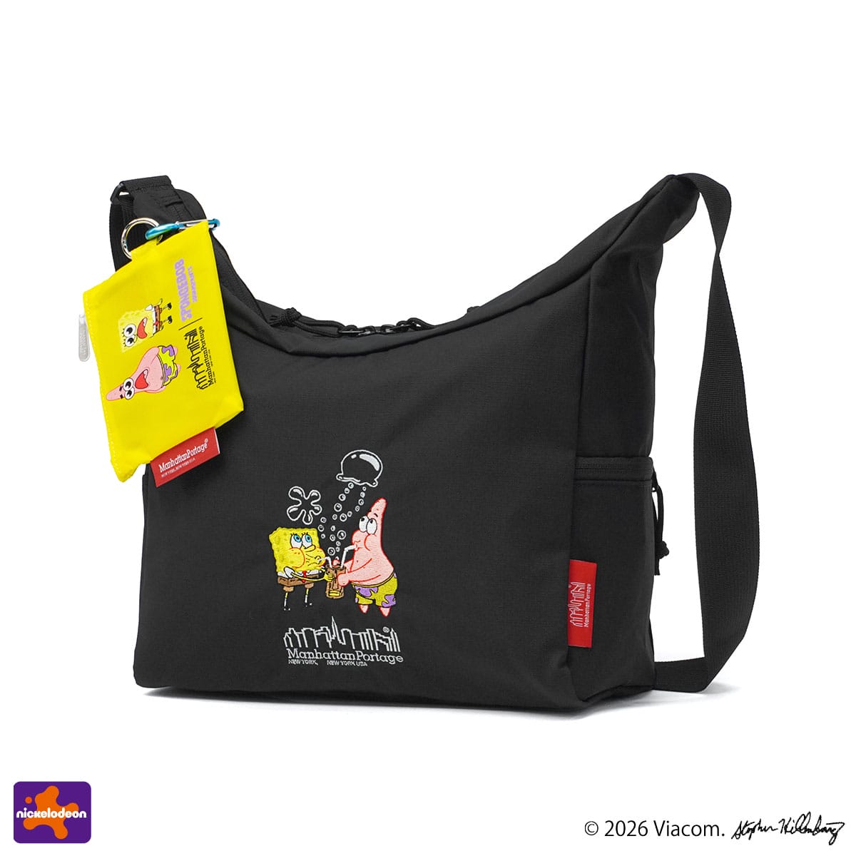 にゃー × マンハッタンポーテージ コラボ ボディバッグ　未使用　美品 日本正規品】Manhattan Portage マンハッタンポーテージ ボディバッグ