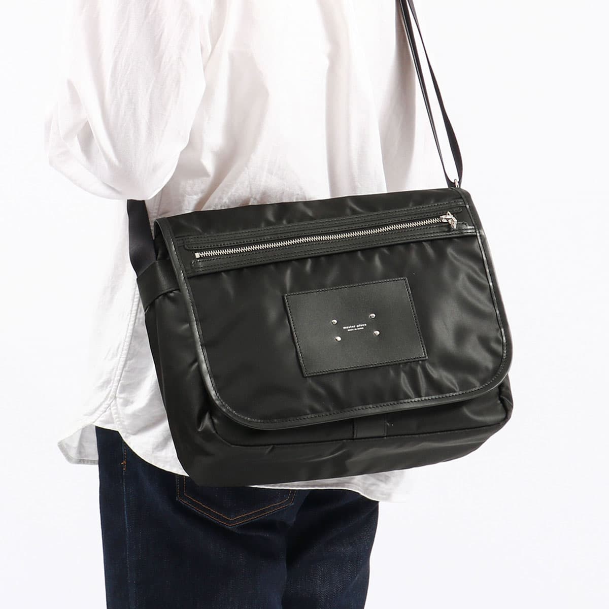 正規取扱店】master-piece マスターピース adelie フラップショルダー