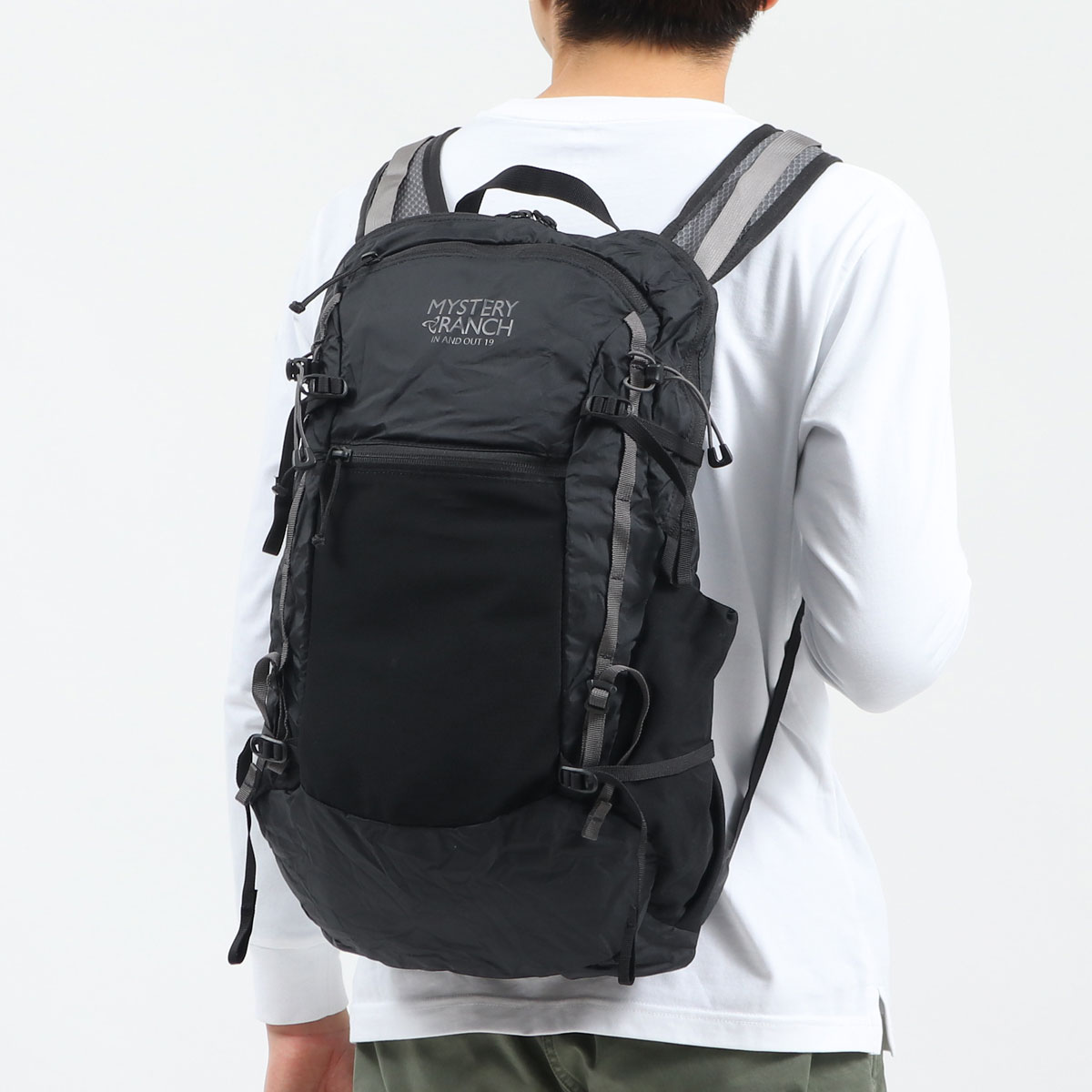 ミステリーランチ In and Out インアンドアウト黒 18l 美品