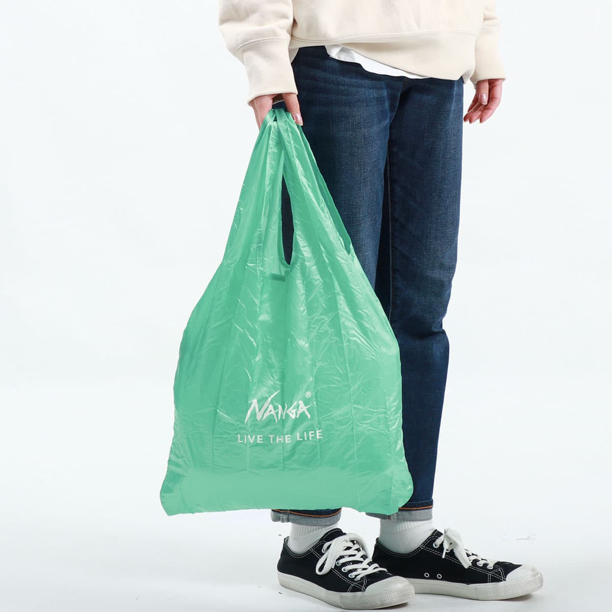 メール便】NANGA ナンガ POCKETABLE ECO BAG(LIVE THE LIFE) エコバッグ ｜【正規販売店】カバン・小物の専門店のギャレリアモール
