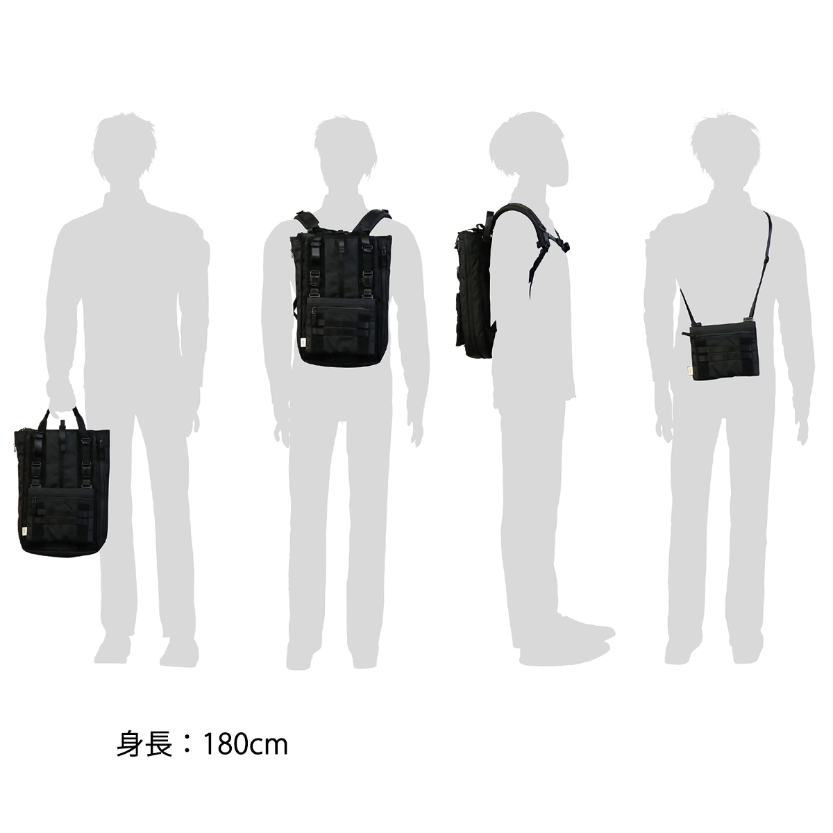 nunc ヌンク Hammer Tote Bag 3WAトートバッグ 11/21L NN013010