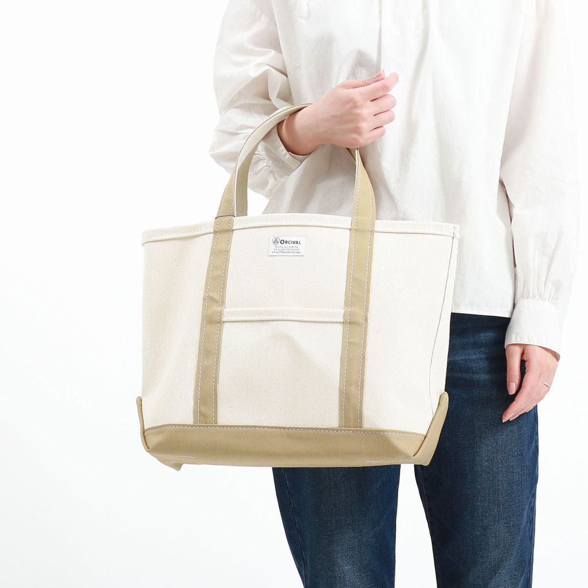 セール30%OFF】ORCIVAL オーシバル キャンバストート M OR-H0284KWC(RC