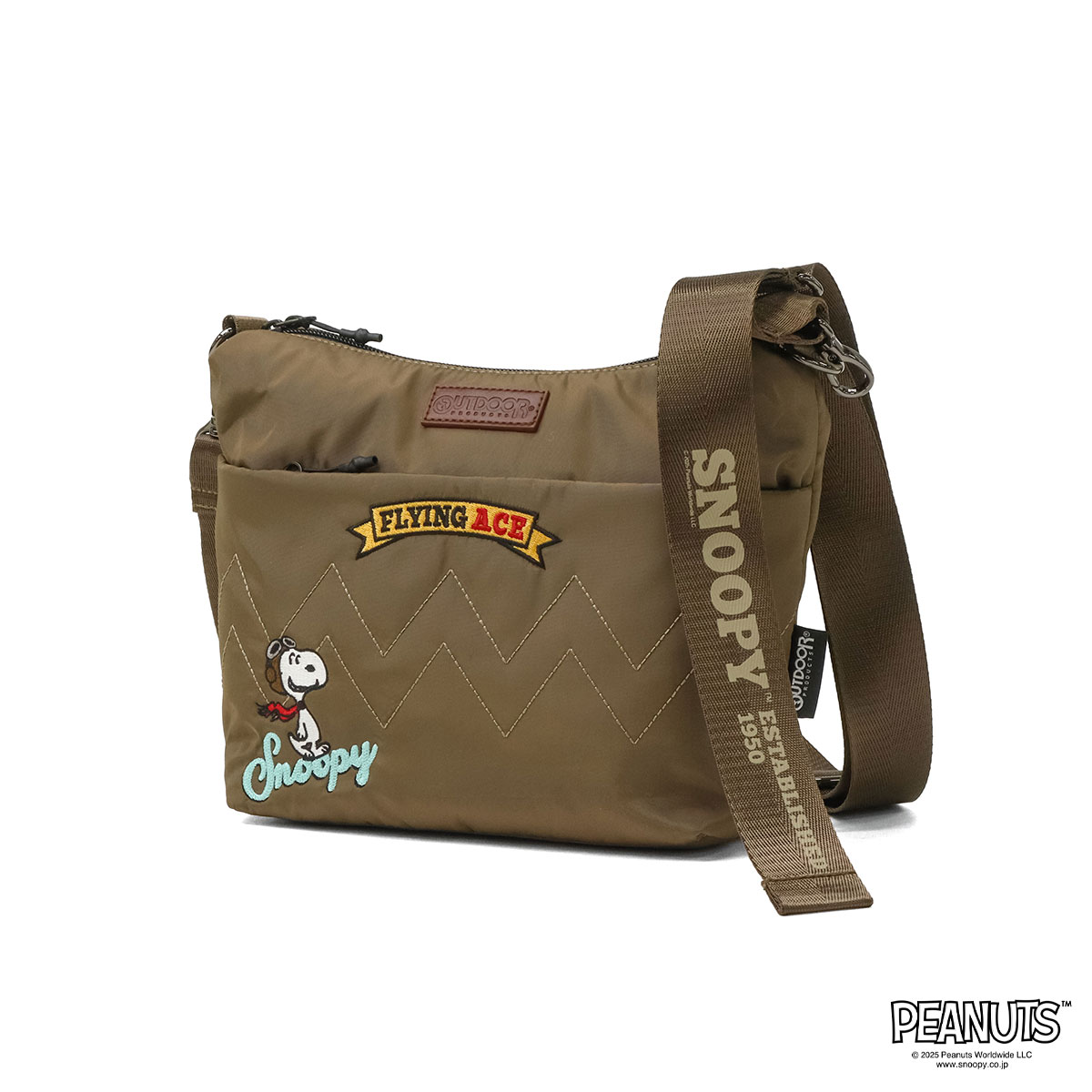 OUTDOOR PRODUCTS アウトドアプロダクツ スヌーピー ミニショルダー ショルダーバッグ ODB033 正規販売店 カバン・小物の専門店の